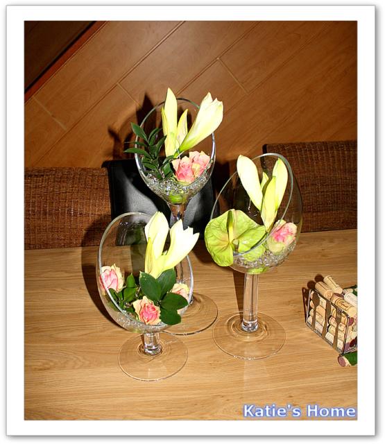 centre de table amaryllis
