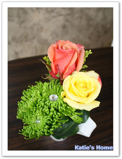 mini composition rose 